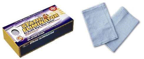 Static Eliminator Chemical-Free Dryer Sheets